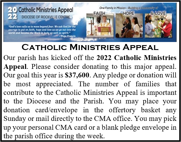 Catholic Ministries Appeal 2022
